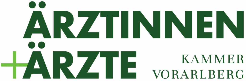 Logo der Kammer Vorarlberg, Ärztinnen und Ärzte