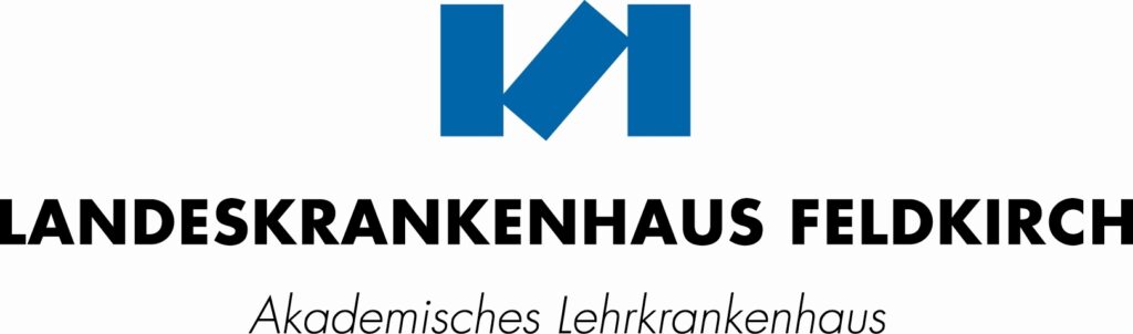 Logo des Landeskrankenhauses Feldkirch, akademisches Lehrkrankenhaus.